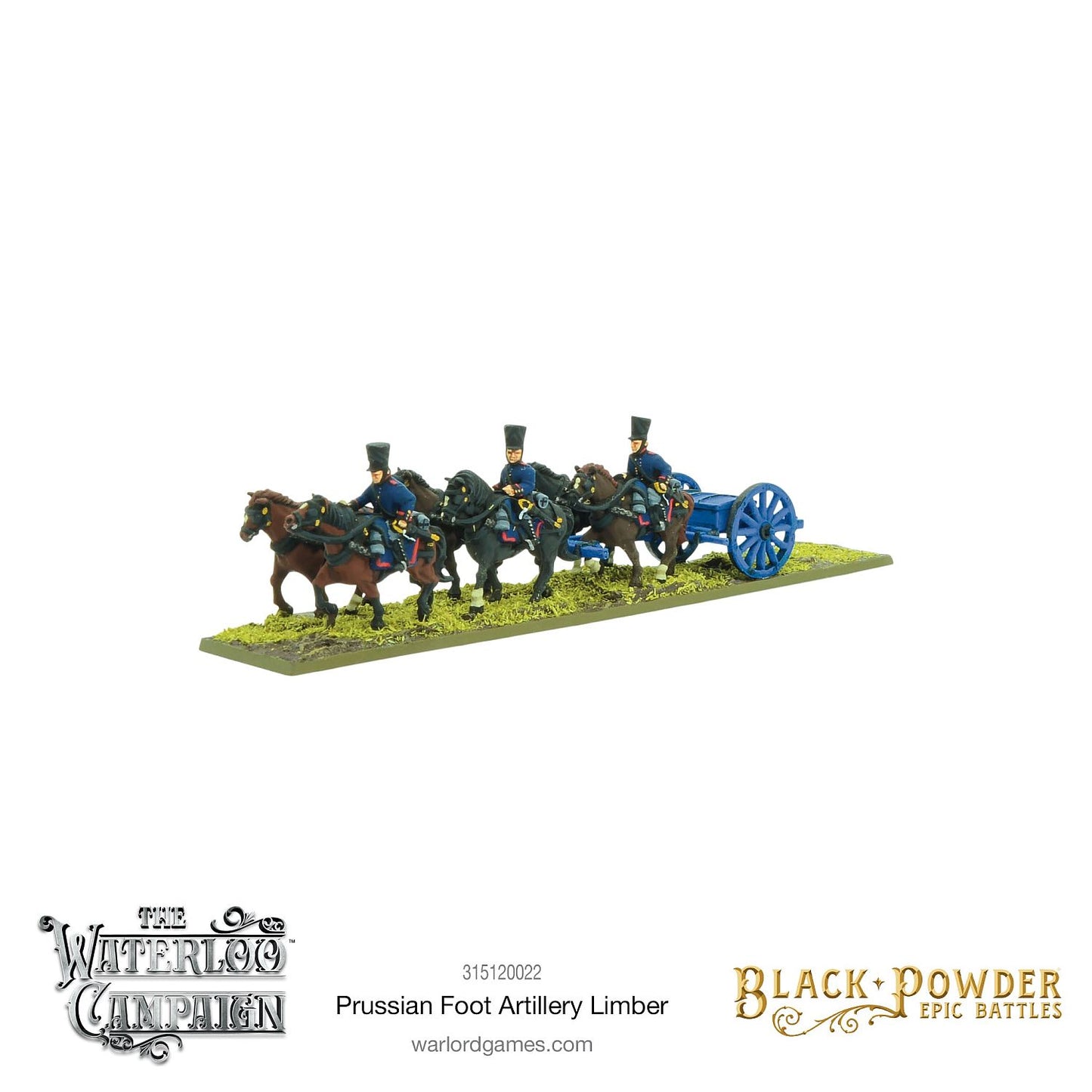 Black Powder Epic Battles Napoleonic Prussian Foot Artillery Limber