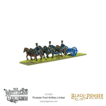 Black Powder Epic Battles Napoleonic Prussian Foot Artillery Limber