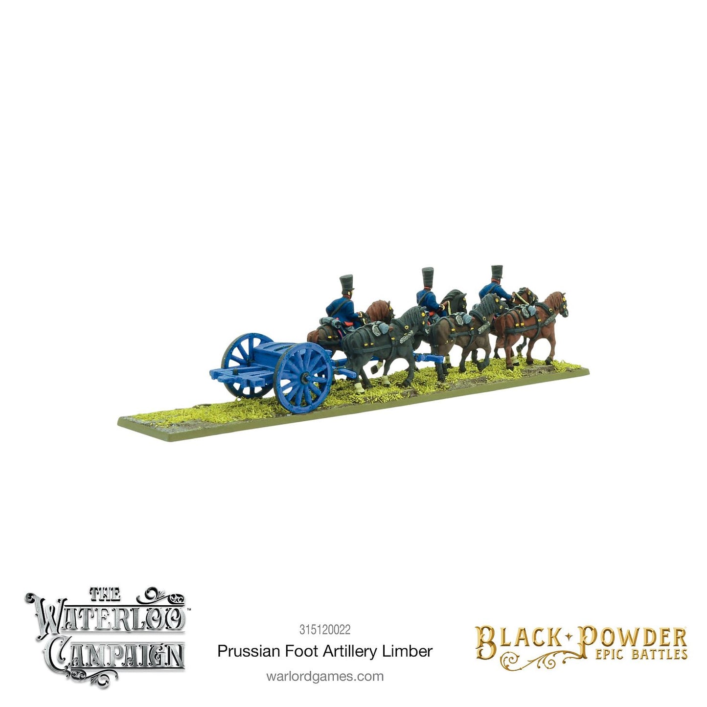 Black Powder Epic Battles Napoleonic Prussian Foot Artillery Limber