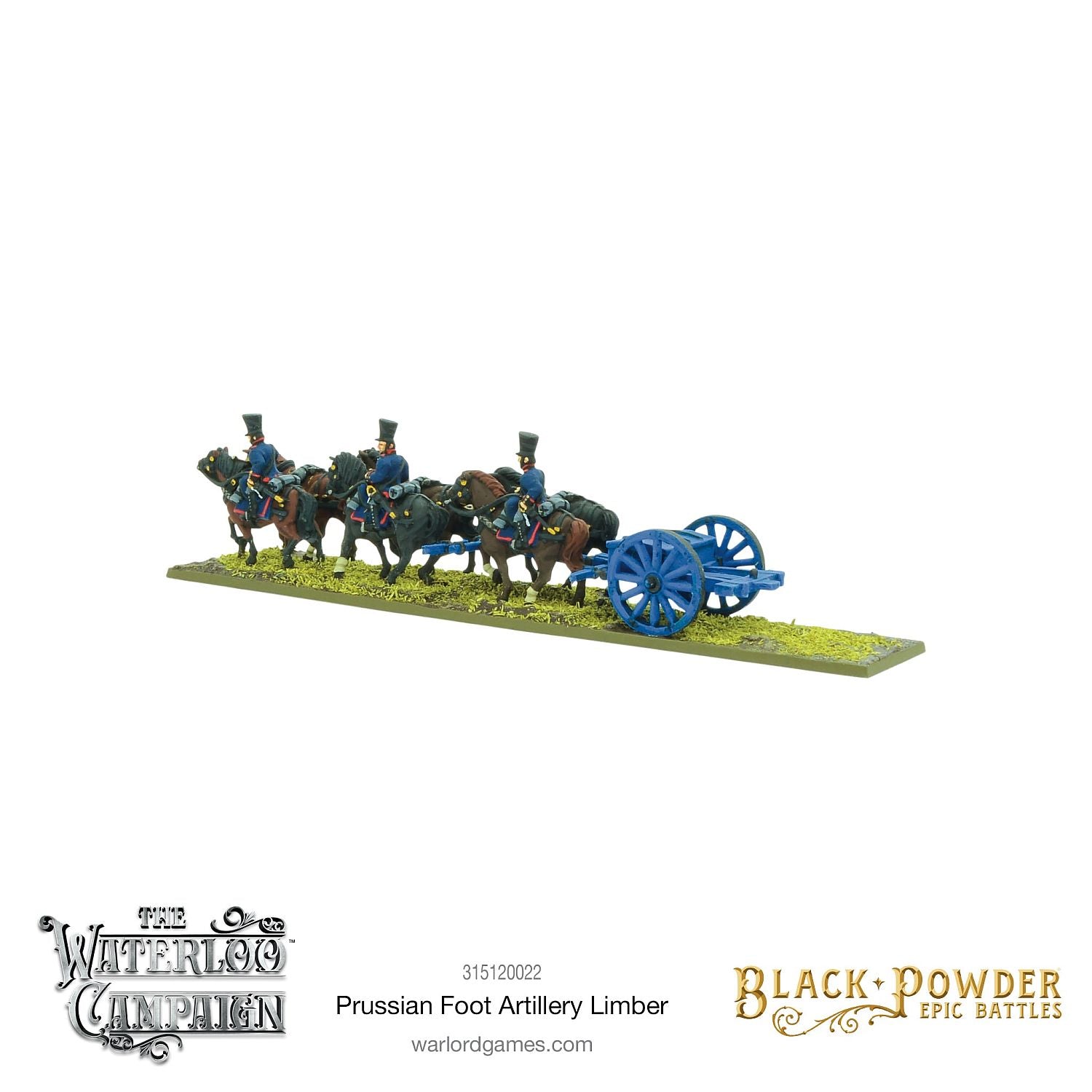 Black Powder Epic Battles Napoleonic Prussian Foot Artillery Limber