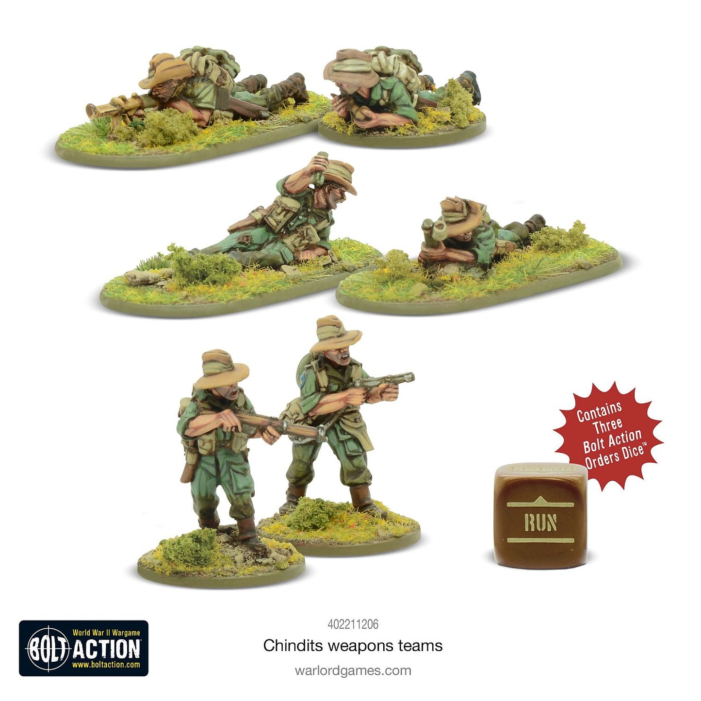 Bolt Action: Chindit Weapons Teams