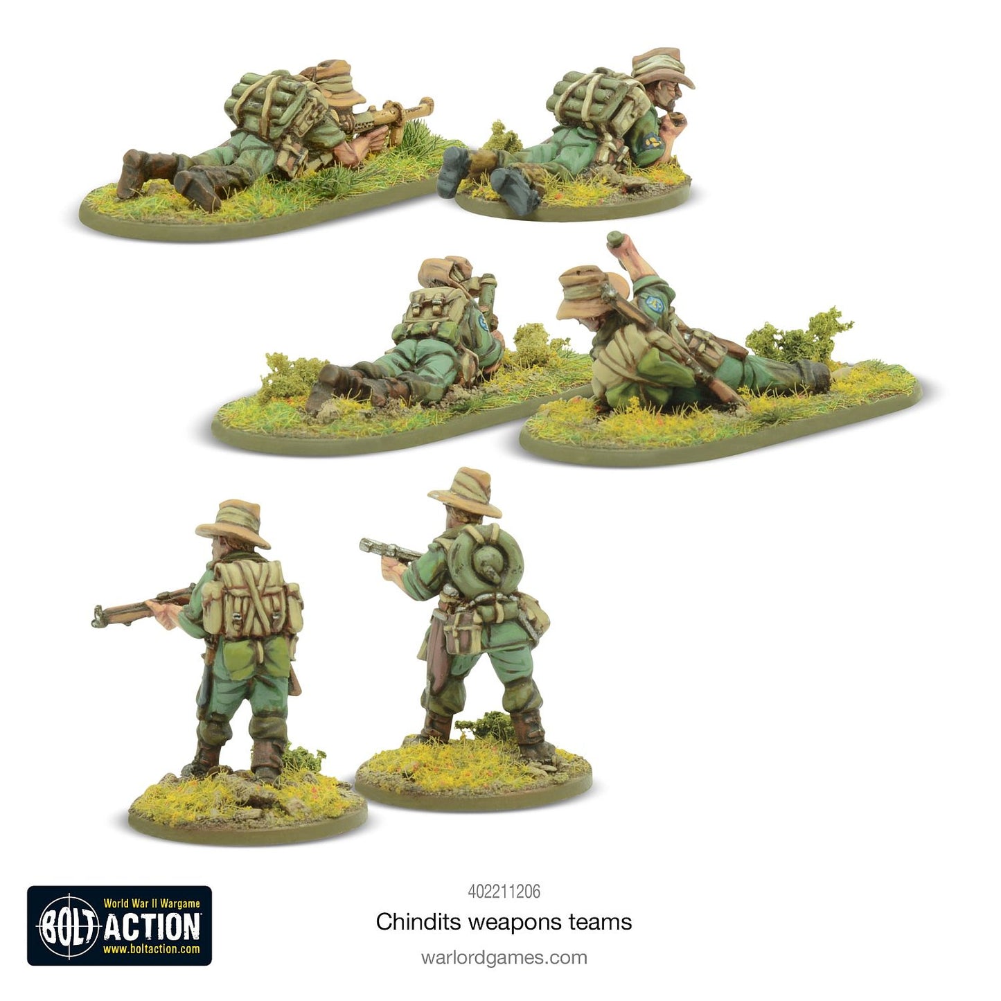 Bolt Action: Chindit Weapons Teams