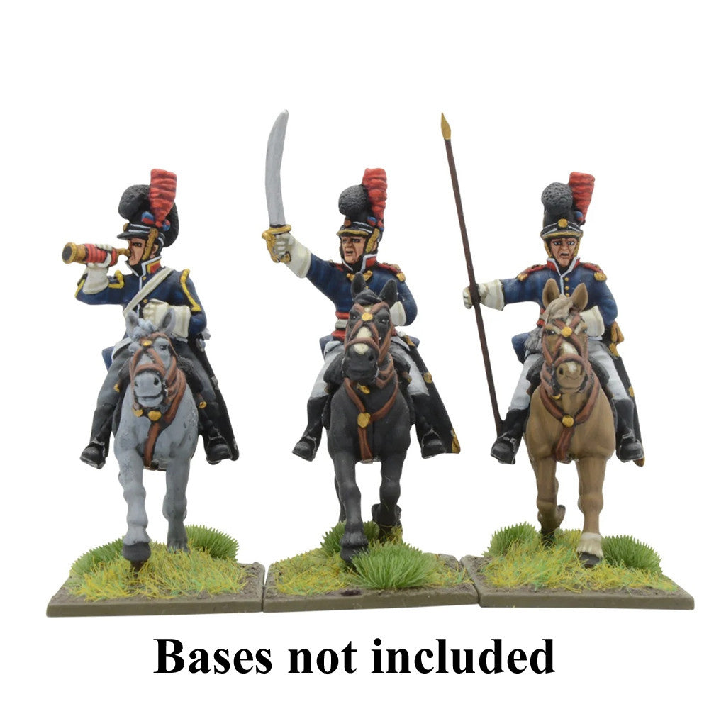 Black Powder: Napoleonic Portuguese Cavalry Command Group By Warlord Games