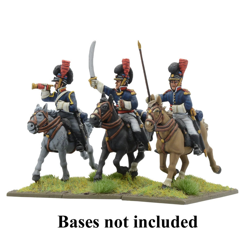 Black Powder: Napoleonic Portuguese Cavalry Command Group By Warlord Games