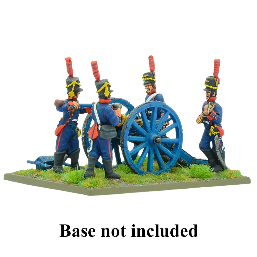 Black Powder: Napoleonic Spanish Horse Artillery with Howitzer By Warlord Games