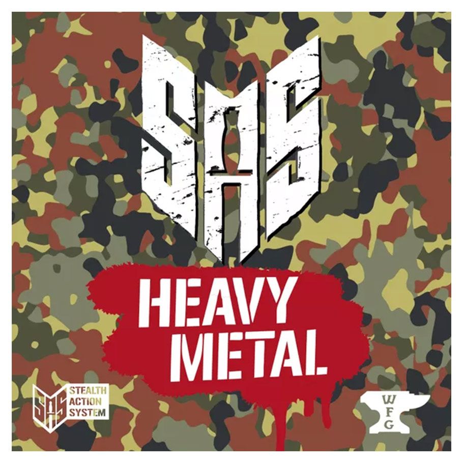 SAS Rogue Regiment: Heavy Metal Expansion By Word Forge Games