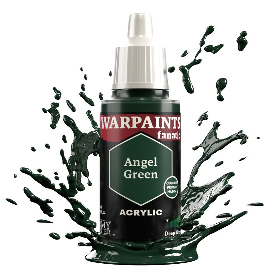 Warpaints Fanatic: Angel Green 18ml - Cats In Hat Inc.