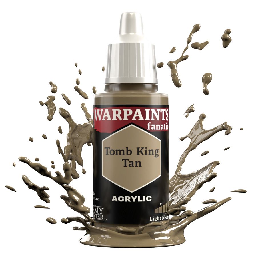 Warpaints Fanatic: Tomb King Tan 18ml - Cats In Hat Inc.