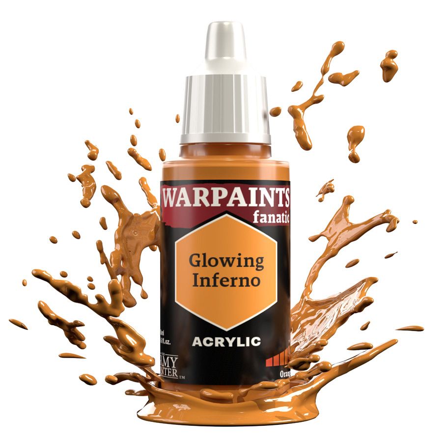 Warpaints Fanatic: Glowing Inferno 18ml - Cats In Hat Inc.