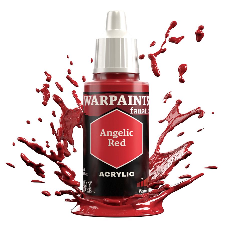 Warpaints Fanatic: Angelic Red 18ml - Cats In Hat Inc.