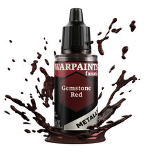 Warpaints Fanatic Metallic: Gemstone Red 18ml - Cats In Hat Inc.