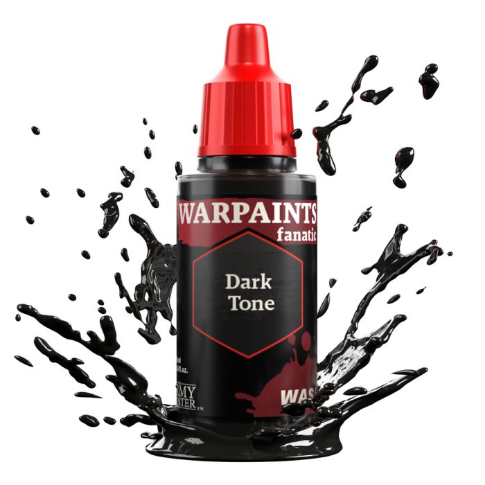 Warpaints Fanatic Wash: Dark Tone 18ml - Cats In Hat Inc.