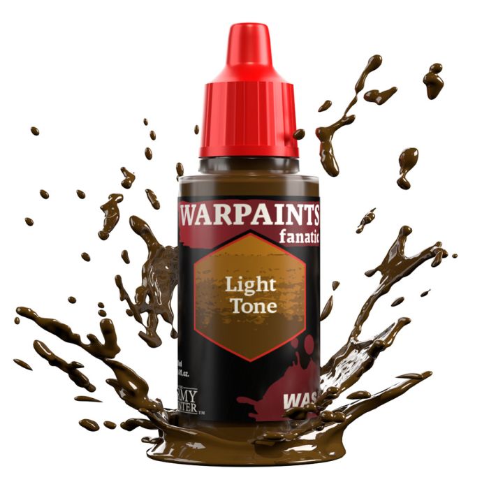 Warpaints Fanatic Wash: Light Tone 18ml - Cats In Hat Inc.