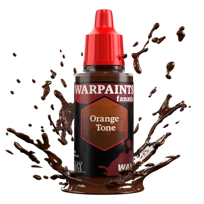 Warpaints Fanatic Wash: Orange Tone 18ml - Cats In Hat Inc.