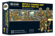 28mm Bolt Action: WWII British & Canadian Army Infantry 1943-45 (30) (Plastic)