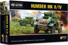 28mm Bolt Action: WWII Humber Mk II/IV British Armoured Car (Plastic)