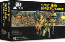 28mm Bolt Action: WWII Soviet Army Infantry Platoon (30) (Plastic)