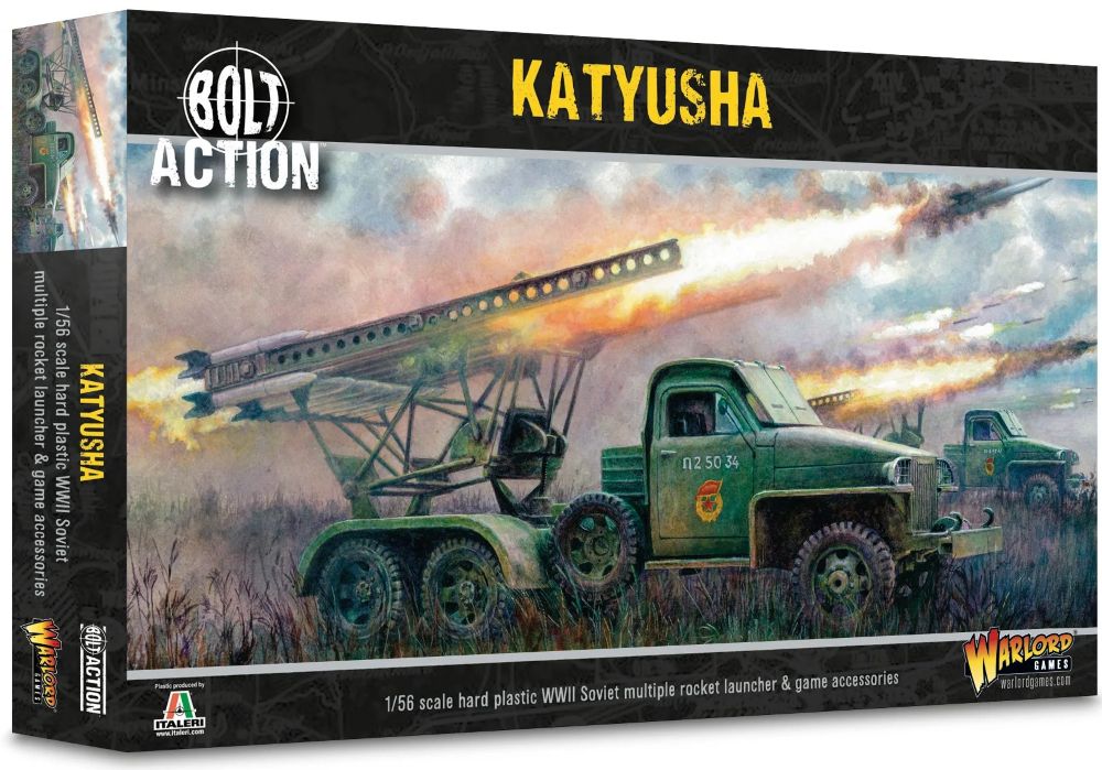28mm Bolt Action: WWII Katyusha Soviet Multiple Rocket Launcher System (Plastic)