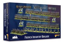 15mm Black Powder Epic Battles: Waterloo French Infantry Brigade (300 figs 3 mtd 3 guns w/12 figs)
