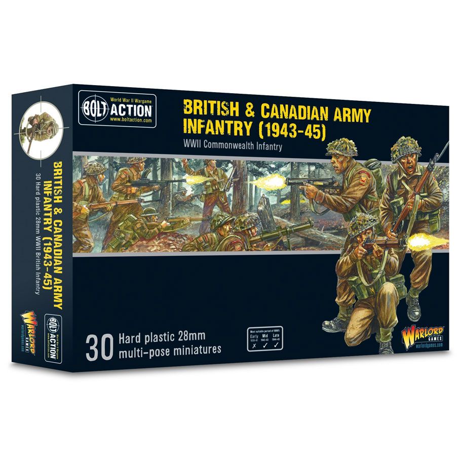 Bolt Action: British & Canadian Army Infantry (1943-45)