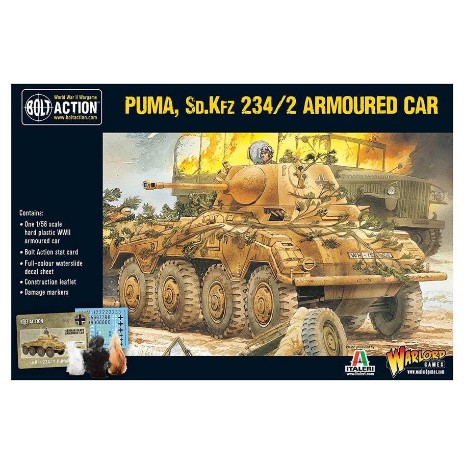 Bolt Action: Puma Sd.Kfz 234/2 Armoured Car By Warlord Games