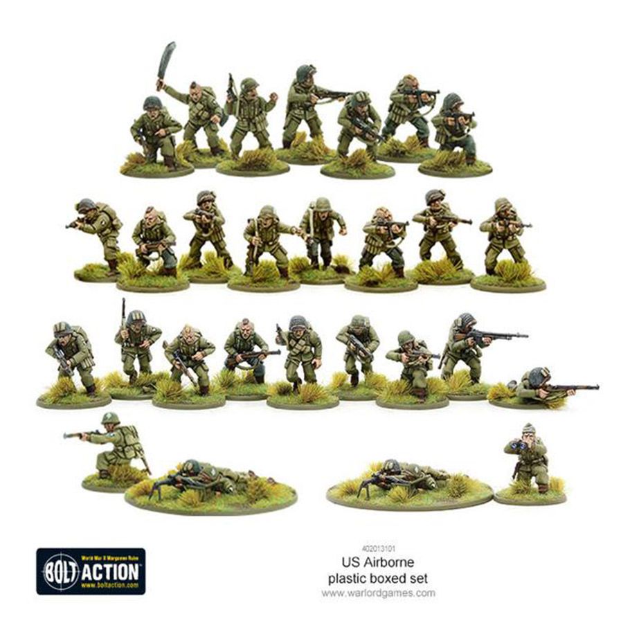 BA: US Airborne (plastic) By Warlord Games