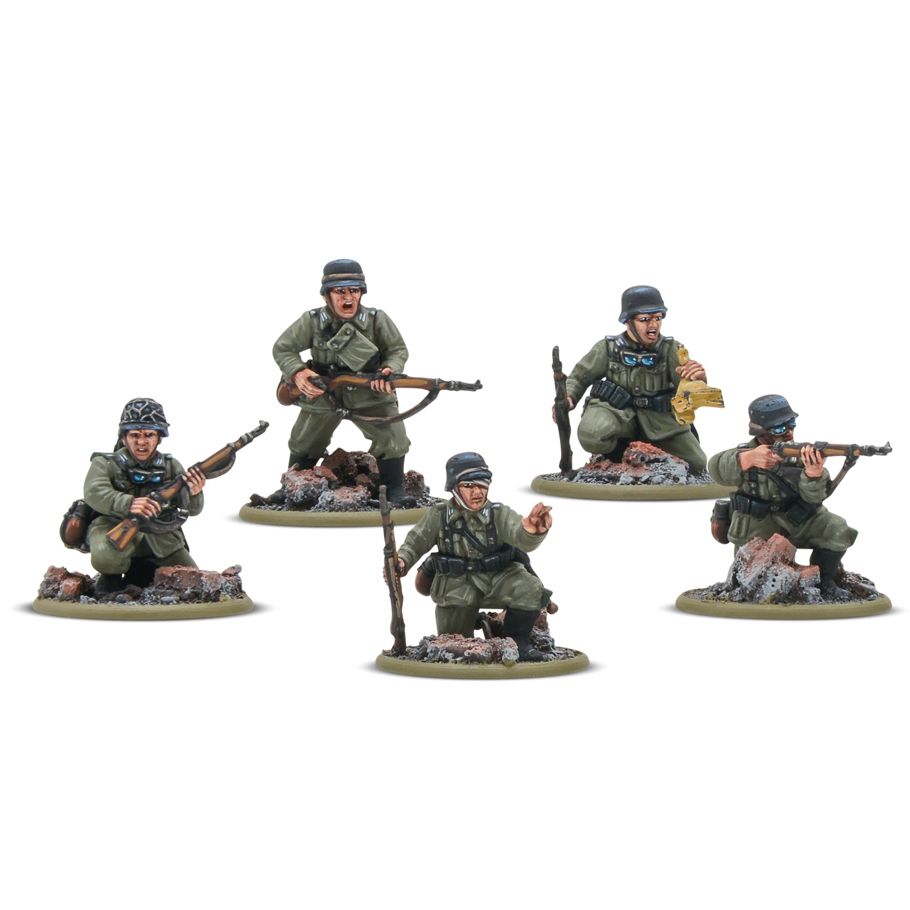 Bolt Action: German Veterans Infantry Platoon