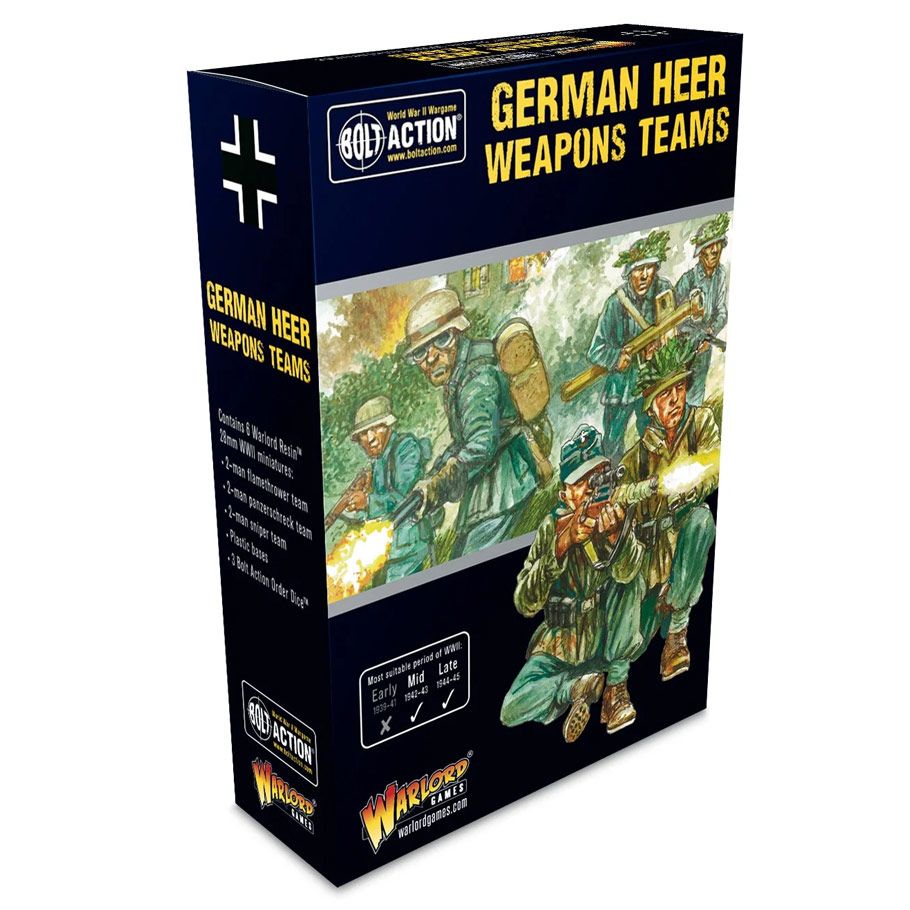 Bolt Action: German Heer Weapons Teams