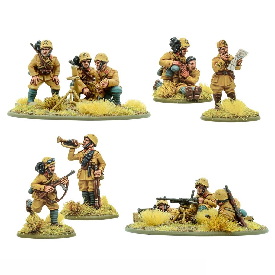 Bolt Action: Italian Bersaglieri Support Group