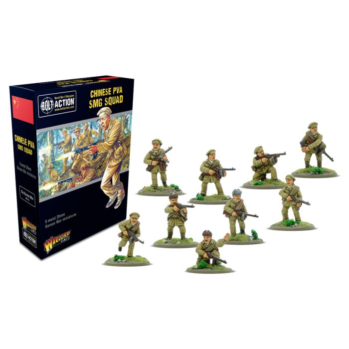 Bolt Action: Korean War: Chinese PVA SMG Squad