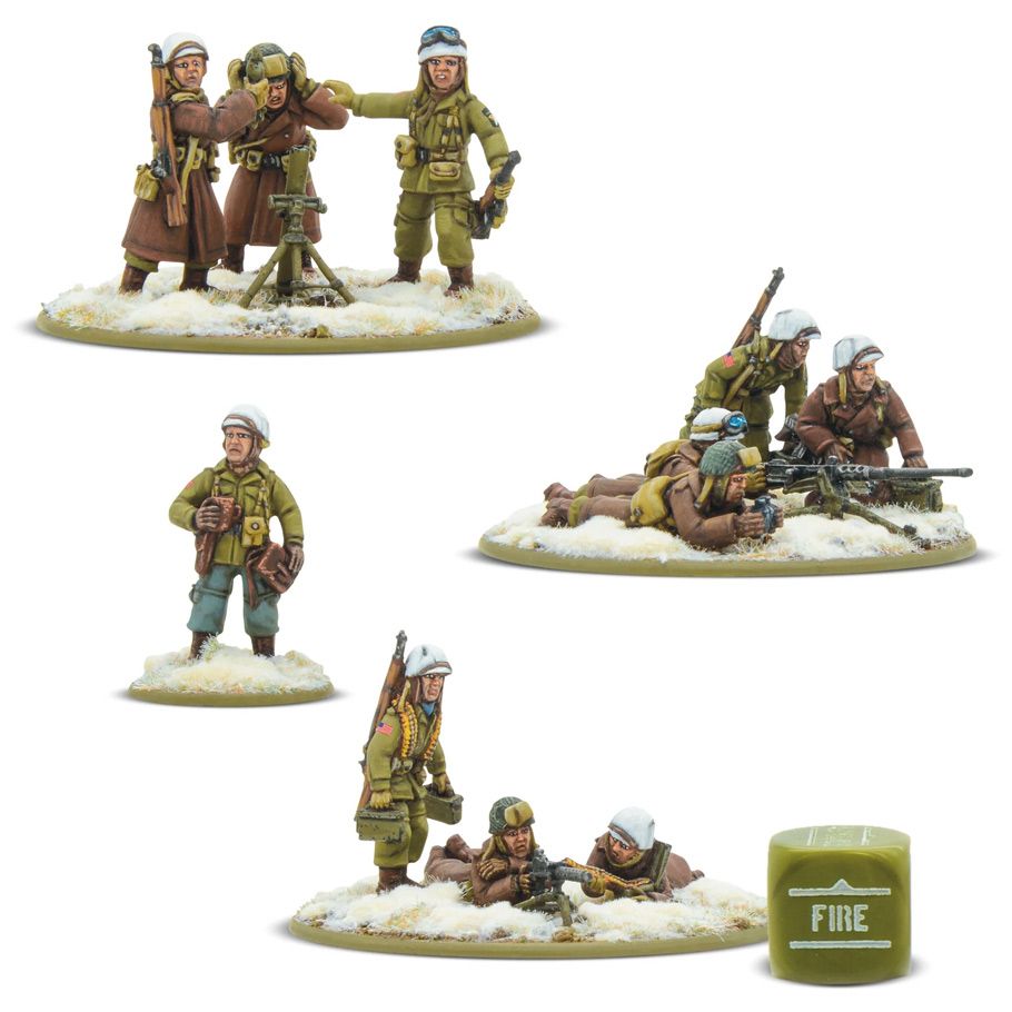 Bolt Action: US Airborne (Winter) Heavy Weapon Platoon