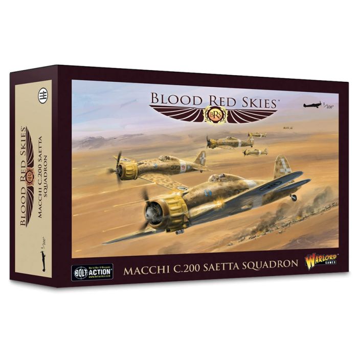 Blood Red Skies: Macchi C.200 Saetta Squadron