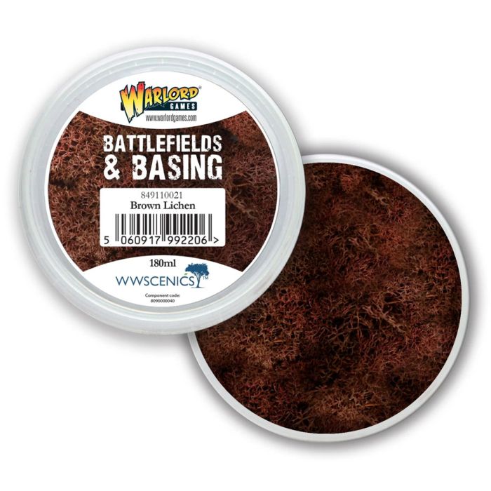 Battlefields & Basing: Brown Lichen 180ml - Cats In Hat Inc.