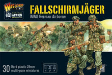 28mm Bolt Action: WWII German Airborne Fallschirmjager (30) (Plastic)