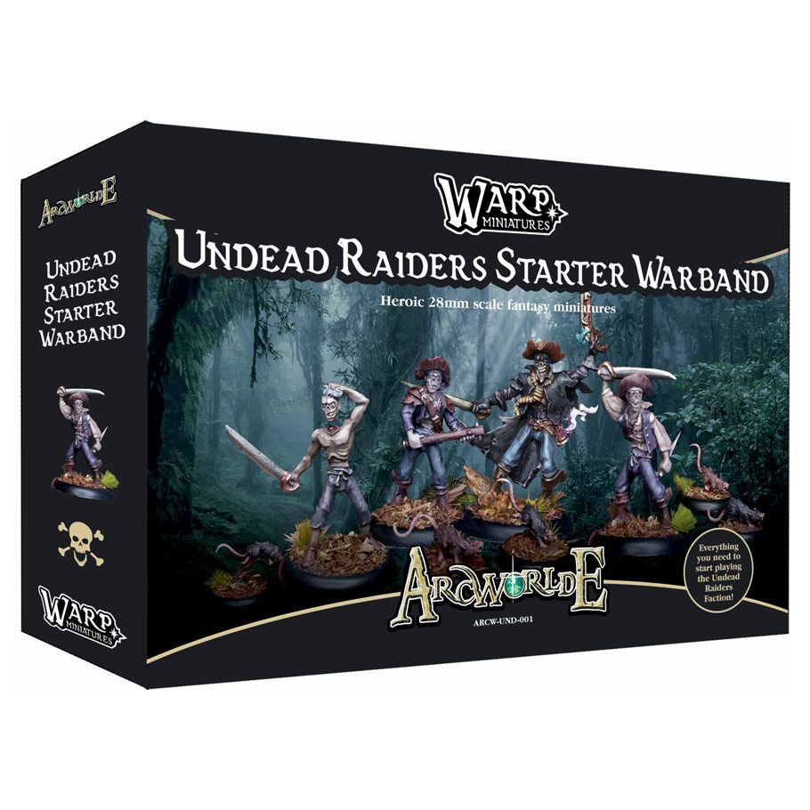 ArcWorlde: Undead Raiders Starter Warband Box (Metal)