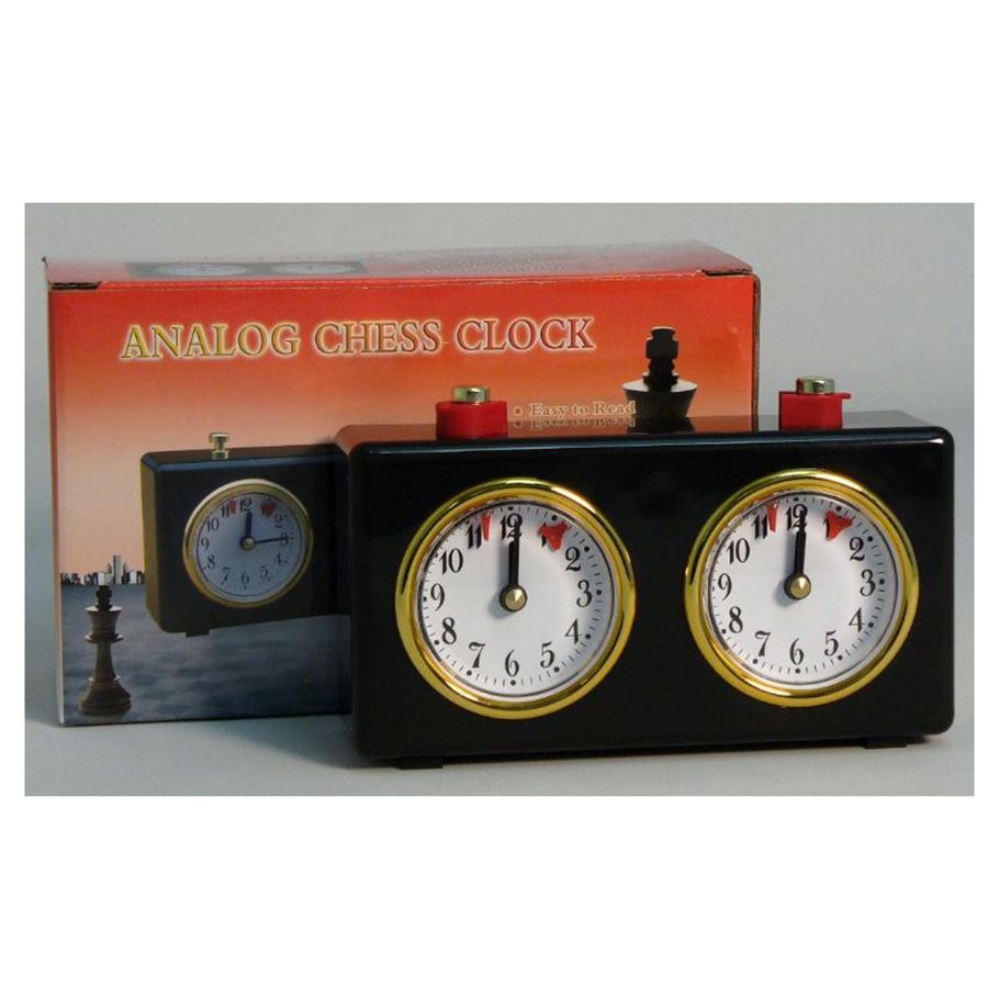 Chess Clock: Wind-Up Analog By WorldWise Imports