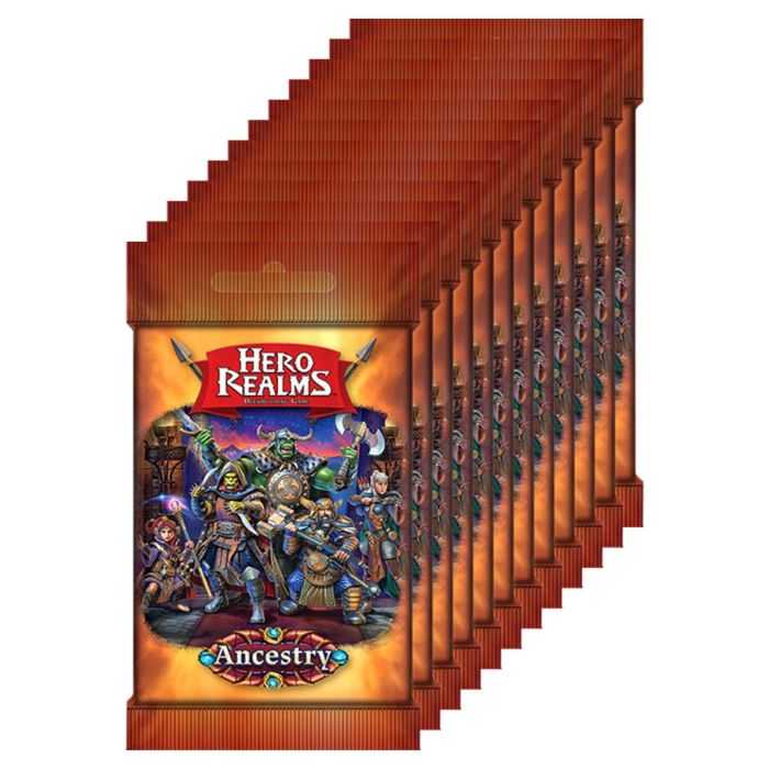 Hero Realms Deckbuilding Game: Ancestry Booster DISPLAY (12)