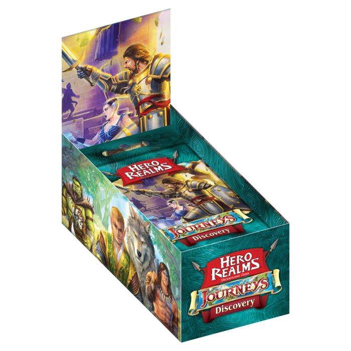 Hero Realms Deckbuilding Game: Journeys: Discovery Booster DISPLAY (12)