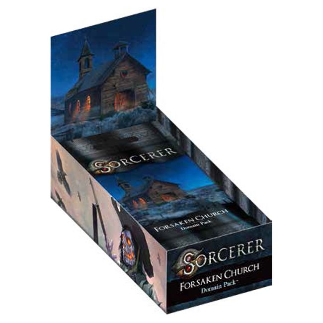 Sorcerer Godforsaken Church Domain Display (10) By Wise Wizard Games