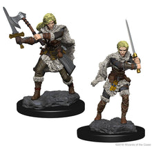 D&D: Nolzur's Marvelous Minis: Human Female Barbarian W1 (Unpainted)