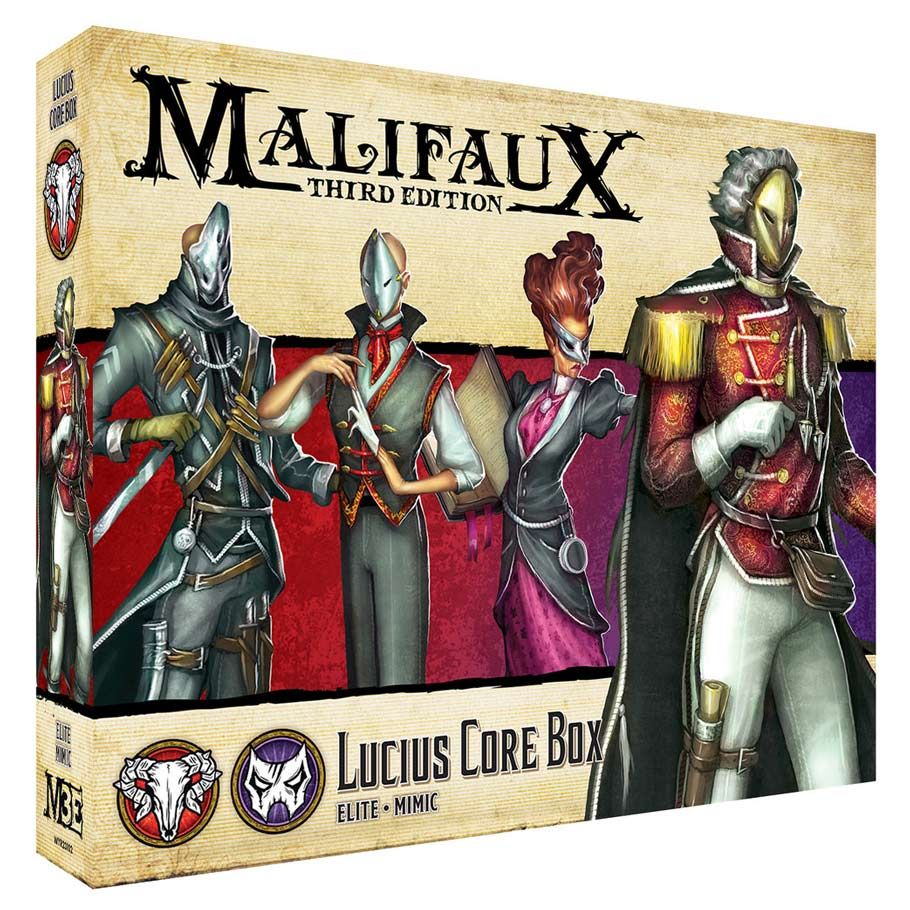 Malifaux 3rd Edition: Guild: Lucius Core Box By Wyrd Miniatures