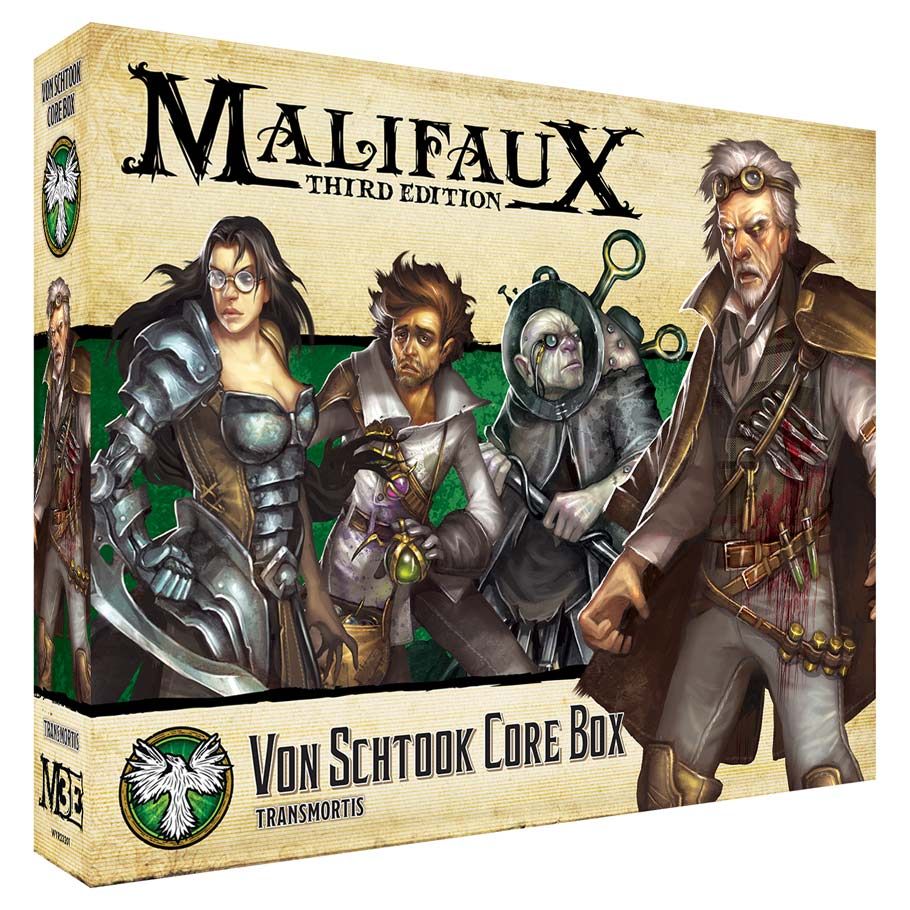 Malifaux 3rd Edition: Resurrectionist: Von Schtook Core Box