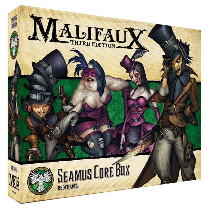 Malifaux 3rd Edition: Resurrectionist: Seamus Core Box - Cats In Hat Inc.