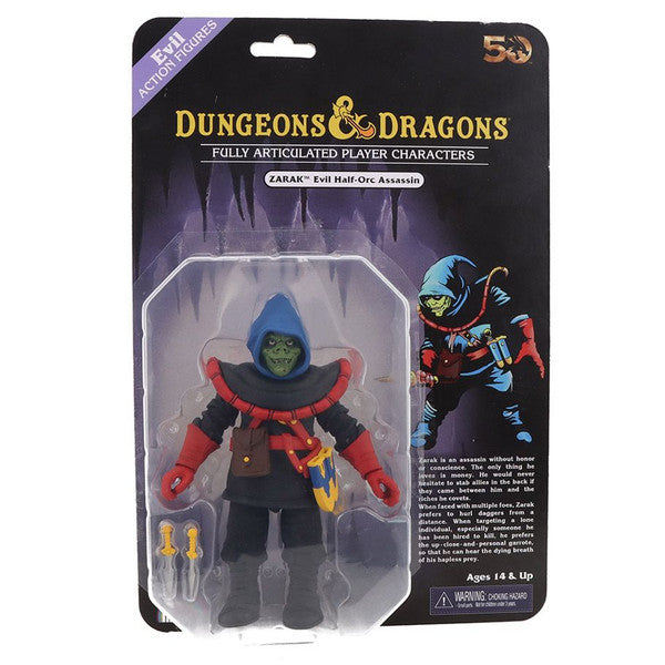 D&D: 7" Action Figure: Limited Edition 50th Anniversary Zarak