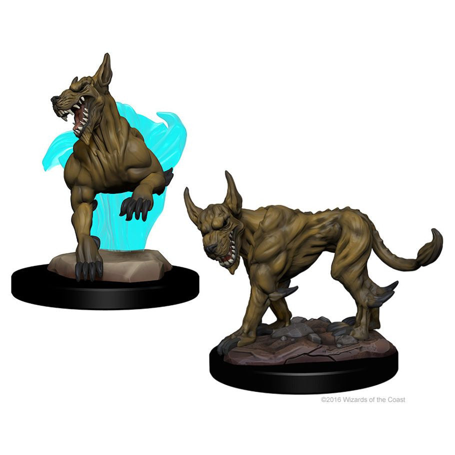 D&D: Nolzur's Marvelous Minis: Blink Dogs W1 (Unpainted)