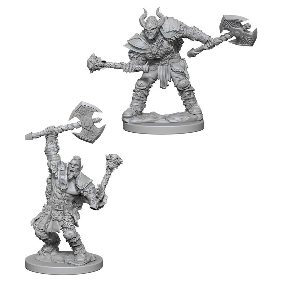 Pathfinder: Deep Cuts Minis: Half-Orc Male Barbarian W3 (Unpainted)