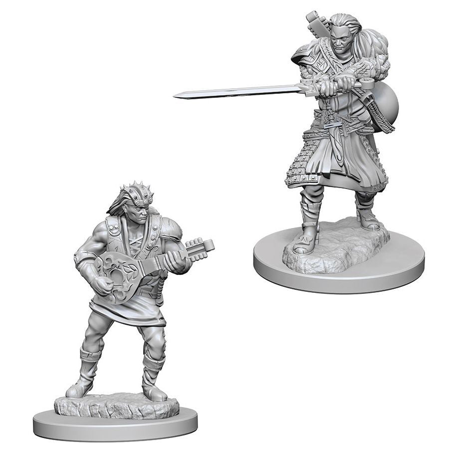 D&D: Nolzur's Marvelous Minis: Human Male Bard W4 (Unpainted)