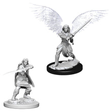 D&D: Nolzur's Marvelous Minis: Female Aasimar Fighter W6 (Unpainted)