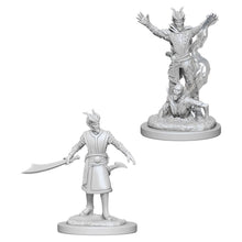 D&D: Nolzur's Marvelous Minis: Male Tiefling Warlock W6 (Unpainted)