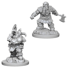 D&D: Nolzur's Marvelous Minis: Male Dwarf Barbarian W6 (Unpainted)